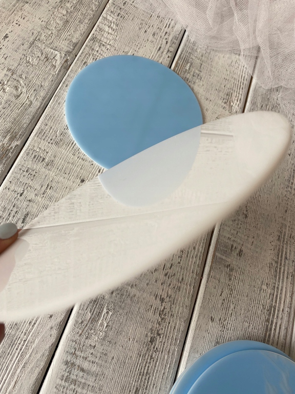 Podkład pod tort Plexi białe 3mm 20 cm (3)