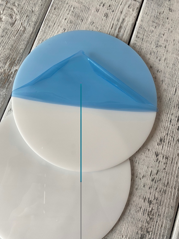 Podkład pod tort Plexi białe 3mm 16 cm (4)