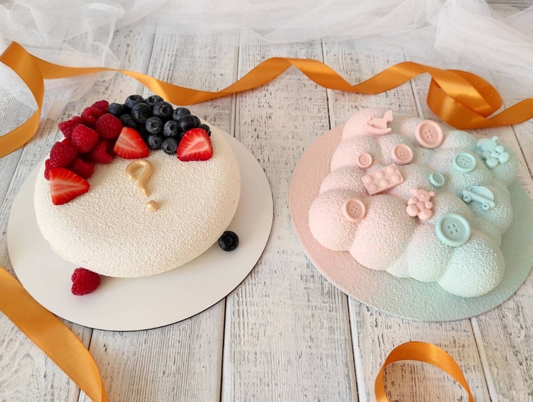 Podkłady pod tort okrągłe 25 cm biała HDF 10 szt (2)