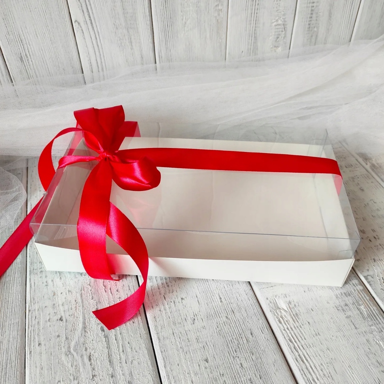Pudełko przeżroczyste na słodycze 30x17x7 cm (3)