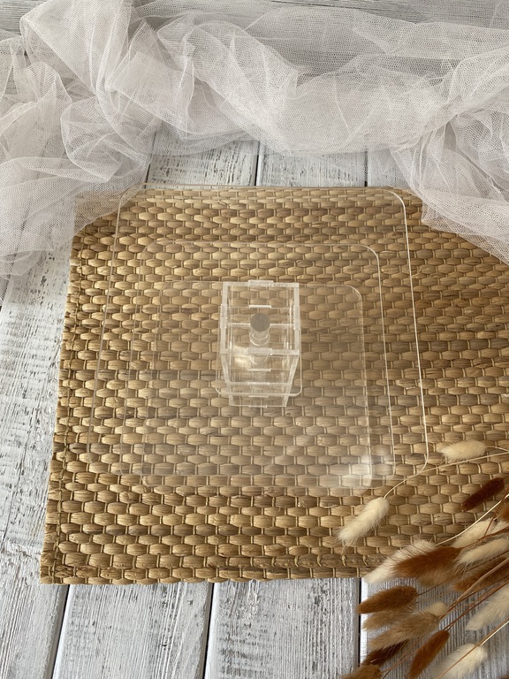 Kostrukcja do tortu kostki Rubika Plexi Bezbarwne 18x18 (3)