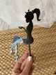 Topper Kobieta Czarna Plexi 12,5 x16,5 cm (2)