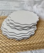 Podkład pod tort HDF faliste koło 25 cm 10 szt (6)