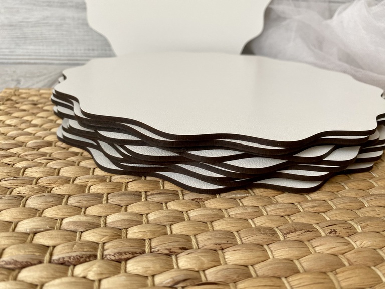 Podkład pod tort HDF faliste koło 26 cm 10 szt (3)