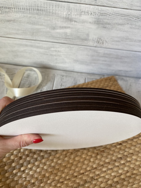 Podkłady pod tort okrągłe 22 cm biała HDF 10 szt (4)