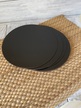 Podkłady pod tort okrągłe 22 cm czarna HDF 5 szt (2)
