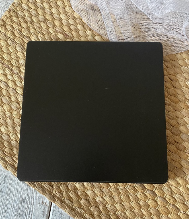 Podkłady pod tort czarne HDF 20x20 cm 5 szt (2)
