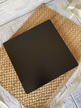 Podkład pod tort kwadrat 25x25 cm czarne HDF 5 szt (2)