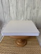 Podkład pod tort Premium kwadratowy BIAŁY 25x25 cm grubość 23 mm (3)