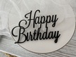 Topper Happy Birthday 10*7 cm  plexi  (4)