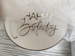 Topper Happy Birthday 10*6 cm plexi  (2)
