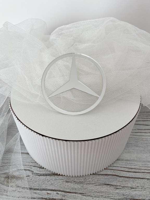 Topper Mercedes 8 cm Plexi  (2)