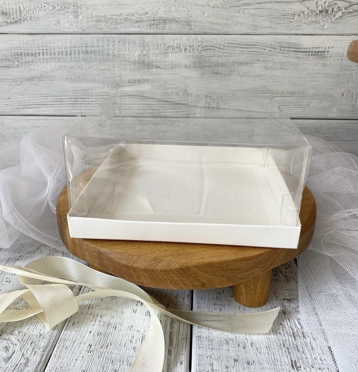 Pudełko na bento przezroczyste 17*17*8 cm 5 szt 