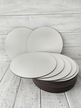 Podkład pod tort białe sztywne HDF 22 cm 100 szt (2)
