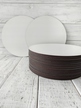 Podkład pod tort białe sztywne HDF 26 cm 100 szt (1)