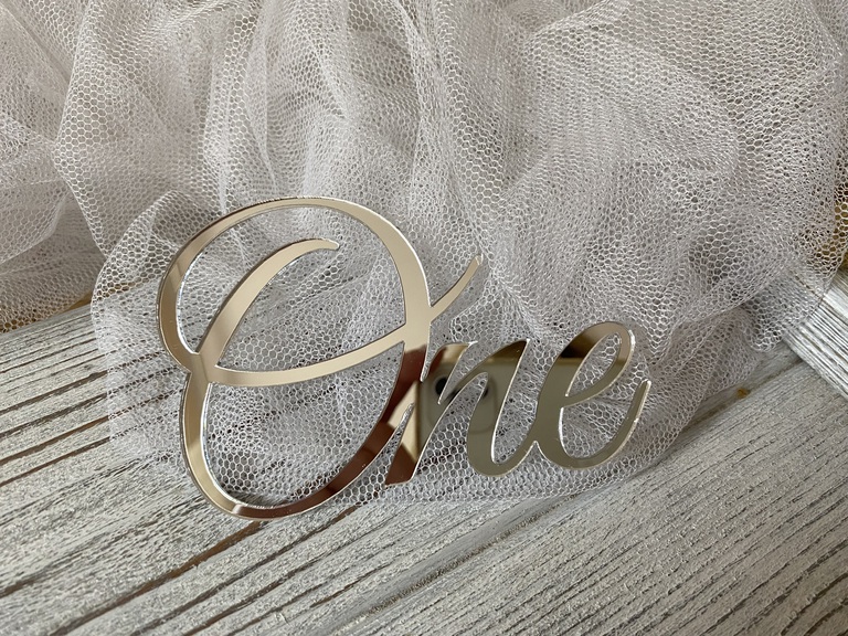 Topper One Plexi srebne 10.5*7 cm 10 szt (2)