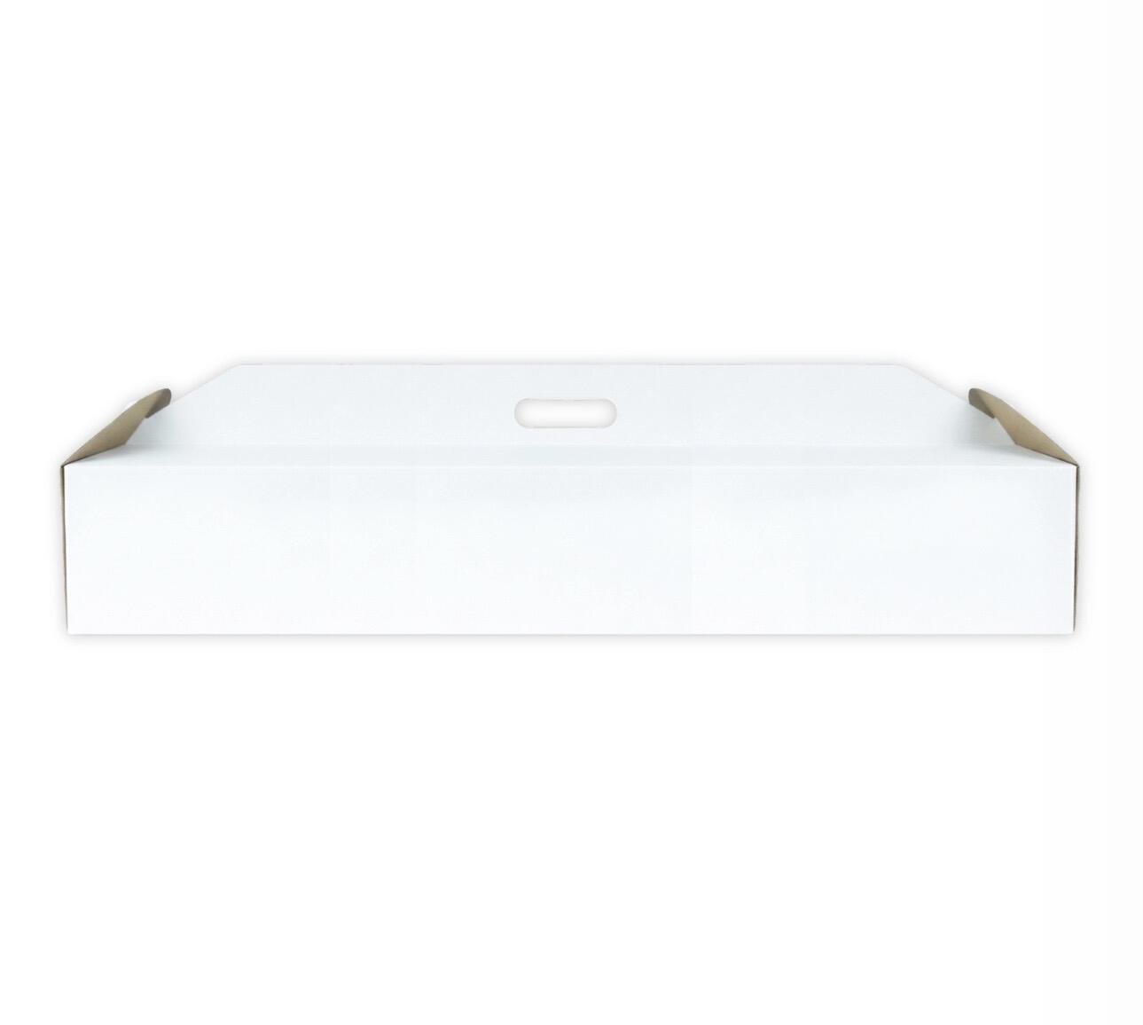 ZESTAW: podkład 80*29 cm biały HDF 6 mm + pudełko 80*30*15 cm  (3)