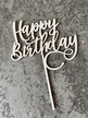 Topper na tort biały Happy Birthday HDF (1)