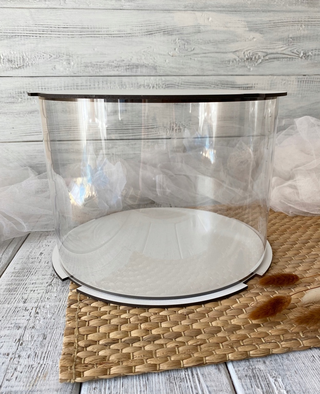 Pudełko PET przezroczyste 25/18 cm (2)