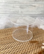 Pudełko na kwiaty. Separator na tort średnica 16 cm Plexi.Box na kwiaty (2)