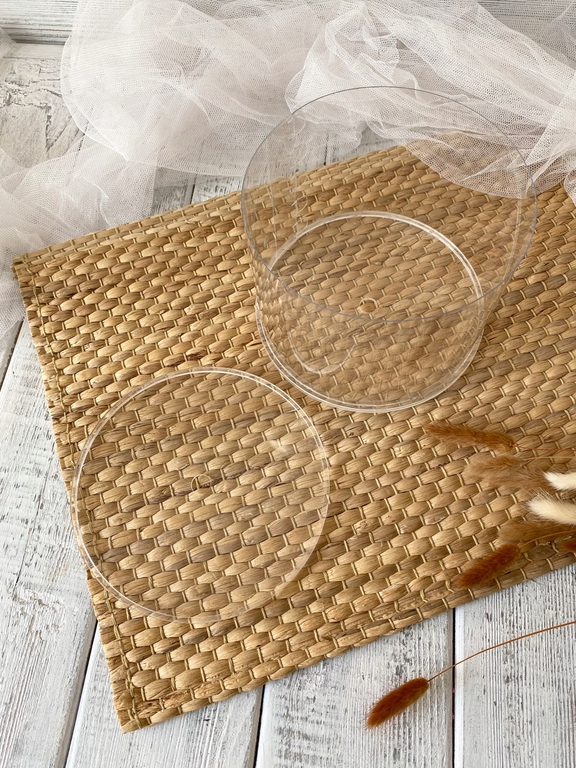 Pudełko na kwiaty. Separator na tort średnica 16 cm Plexi.Box na kwiaty (3)